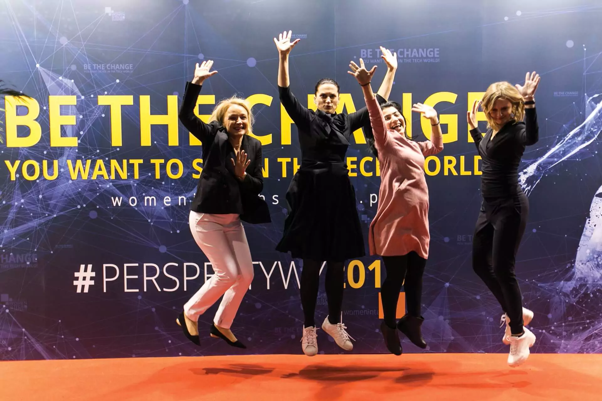 Zdjęcie z konferencji Women in Tech Summit 2018